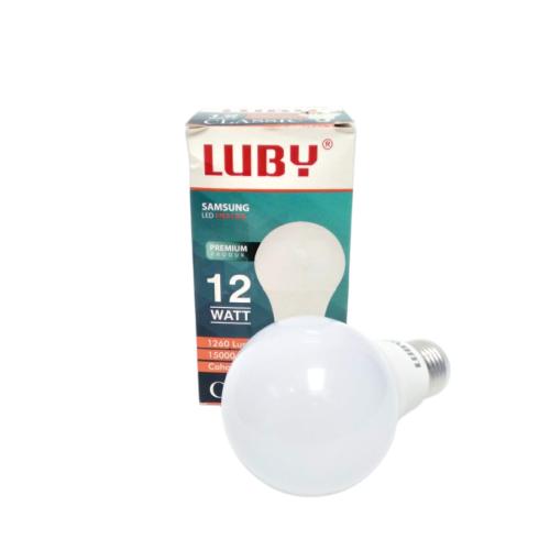 12 WATT / LUBY LED Lampu Bohlam Bulb Moto Putih