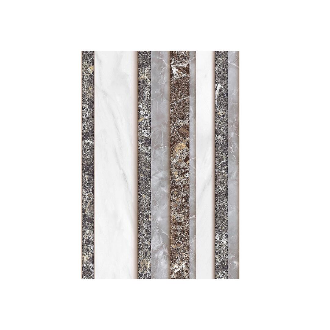 25 CM x 40 CM / UNO VILLAREAL Keramik Dinding Kamar Mandi Glossy Grey Dus