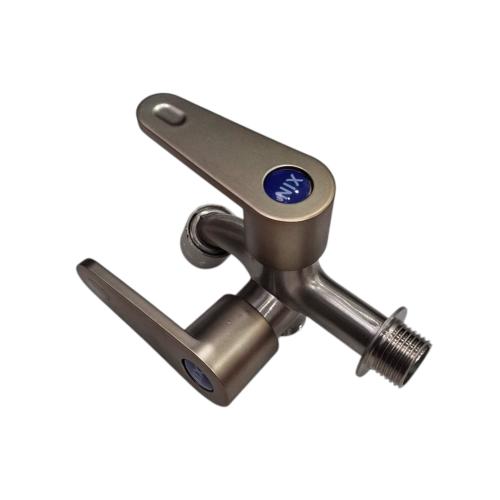 1/2 IN / XIN 1912 SN Kran Air Cabang Double Shower Mesin Cuci Stainless