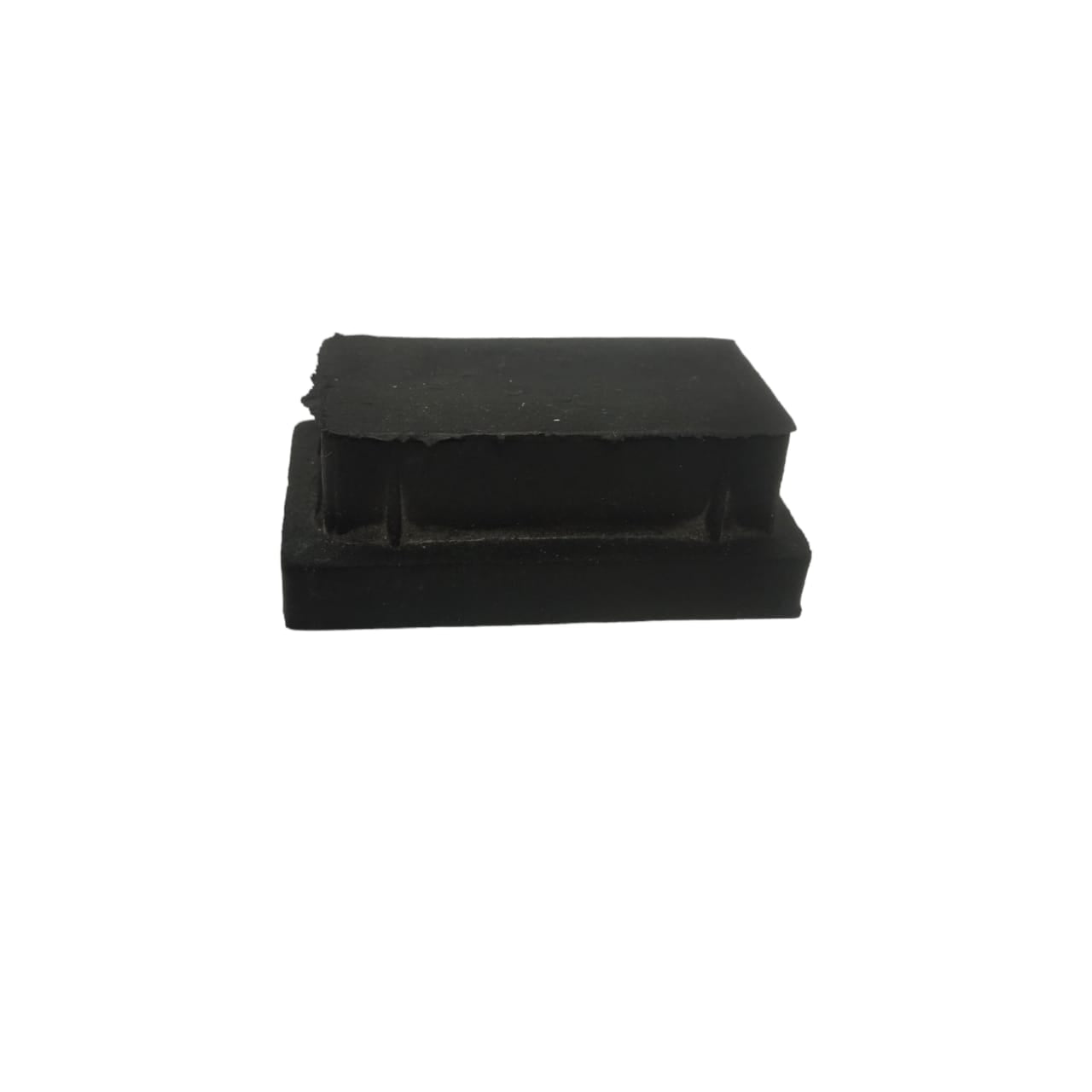 2 CM x 4 CM / TM Karet Pengaman Kaki Rak Besi Hollow Holo Kotak