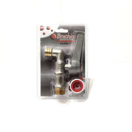 1/2 IN / BRACHIO B880 Kran Air Tembok Taman Bola Ball Valve Stainless