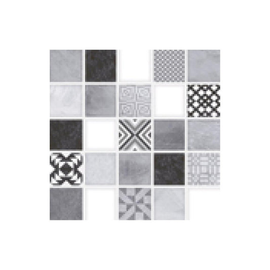 25 CM x 25 CM / ASIA TILE REGAL Keramik Lantai Kamar Mandi Matte Grey Dus