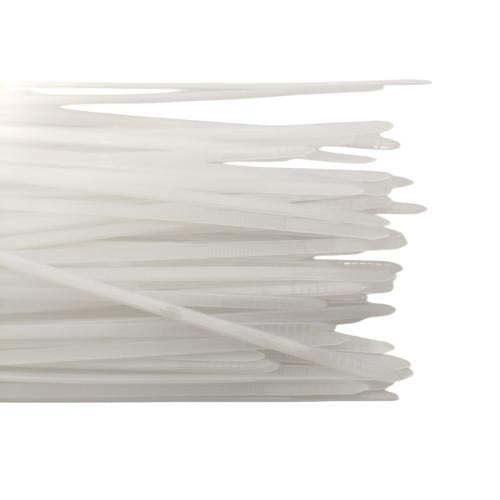 3.6 MM x 250 MM / COSCO Kabel Cable Ties Tali Ripet 25 CM Putih Pack