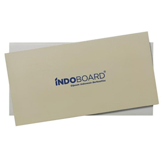 9 MM x 120 CM x 240 CM / INDO BOARD Gypsum Papan Plafon Partisi Lembar