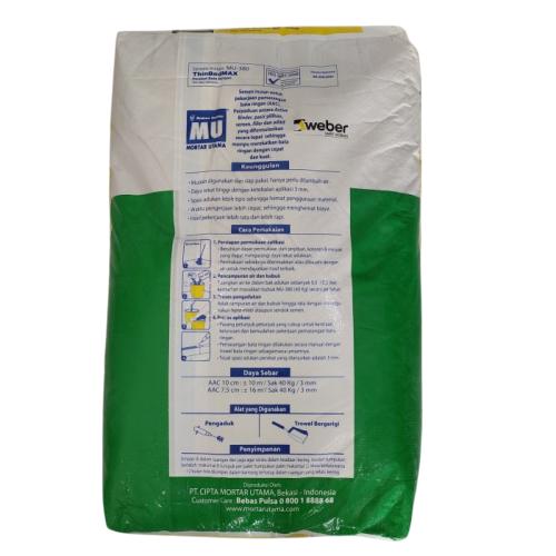 40 KG / MU 380 THIN BED Semen Instant Perekat Bata Ringan Sak