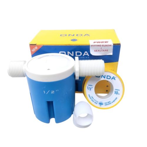 1/2IN/ONDA HORIZONTAL Pelampung Otomatis Torrent Water Level Control Stop Kran Set