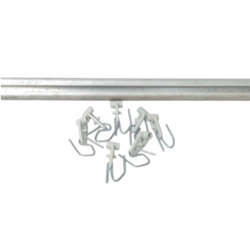 TM Rel Gorden Jendela Rumah Sakit Putih Meter + Perlengkapan Set