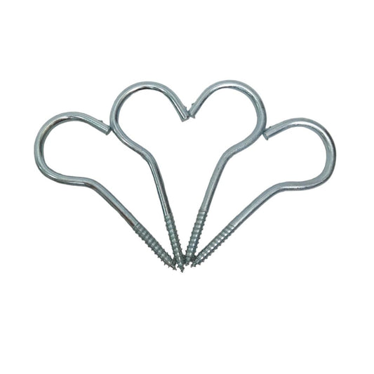 NO 14 / TM Sekrup Hak Buka Cantel Kandang Burung Figura Silver Biji