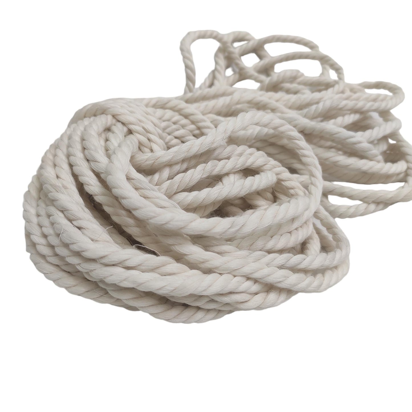 6 MM x 15 M / COBZ Tali Tiang bendera Upacara Putih