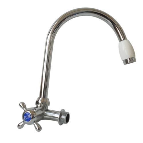 1/2 INCH / ELTRA Kran Angsa Sink Bak Cuci Piring Tembok Stainless
