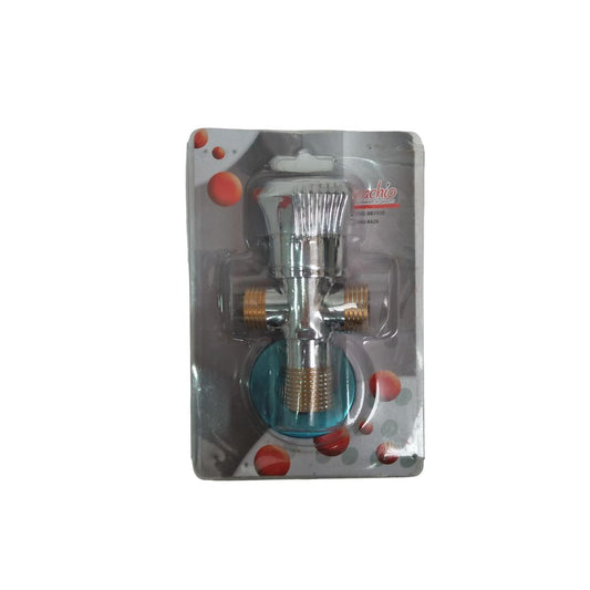1/2 IN / BRACHIO Stop Kran Air Cabang Tee Shower Kloset Stainless