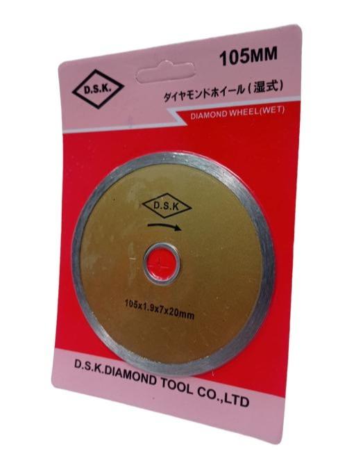 4 IN / D.S.K Wet Mata Gerinda Potong Keramik Diamond Cutting Wheel