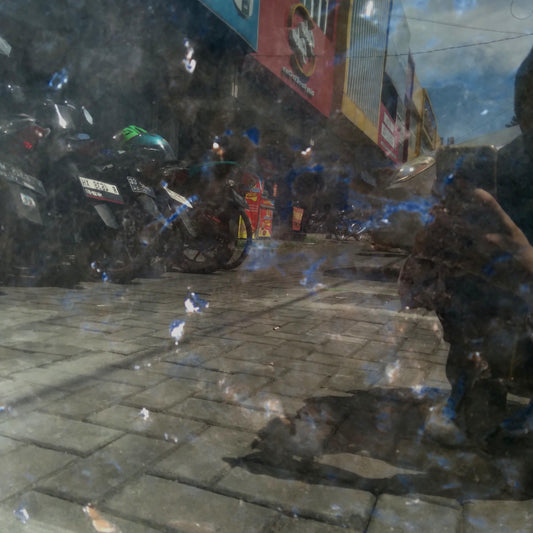 60 CM x 120 CM / SERENITY ANDAZ BLUE Granit Dinding Kamar Mandi Glossy Dus