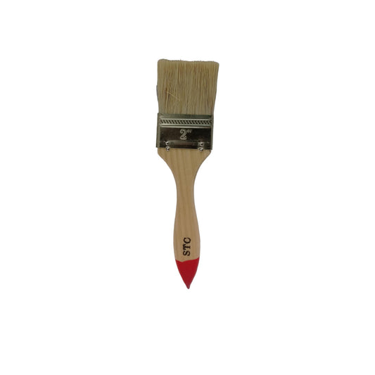 2 IN / STC Kuas Cat Tembok Kayu Besi Air Acyrlic Paint Brush