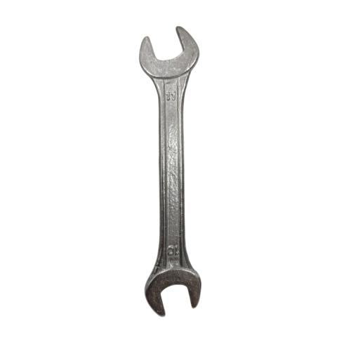 10 MM x 11 MM / TM Kunci Pas 2 Sisi Bolak Balik Open End Wrench