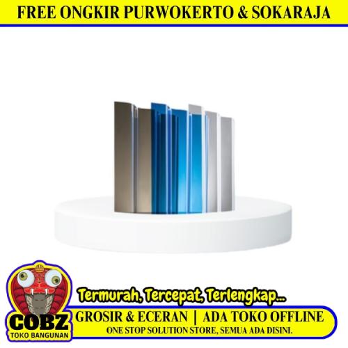 0.8 MM x 86 CM x 4.2 M / SOLARTUFF ROMA Atap U PVC Gelombang Bulat Clear Lembar