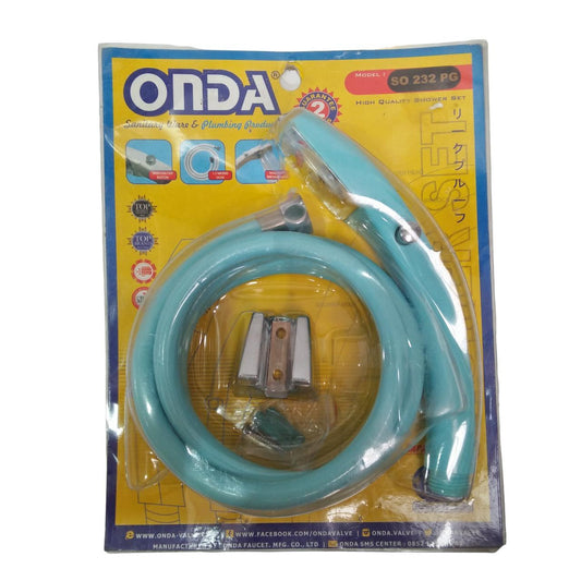 1/2 IN x 150 CM / ONDA SO 232 PG Hand Shower Tangan Kamar Mandi Set