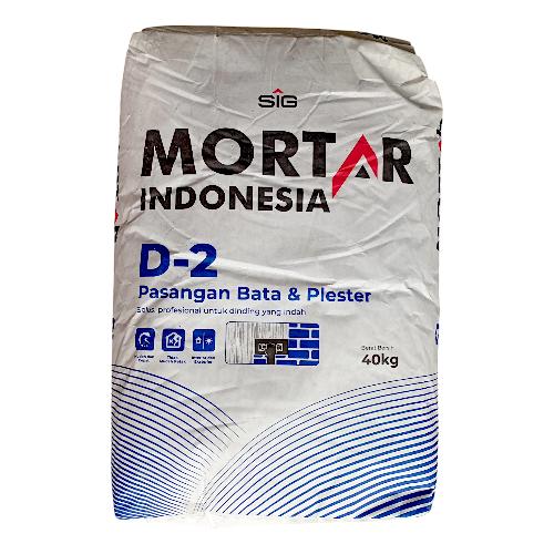 40 KG / MORTAR INDONESIA D-2 Semen Instant Pasangan Bata & Plester Sak