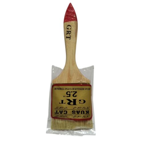2 1/2 IN / GRT Kuas Cat Tembok Kayu Besi Air Acrylic Paint Brush