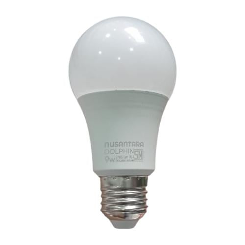 9 WATT / NUSANTARA DOLPHIN LED Lampu Bohlam Bulb Putih