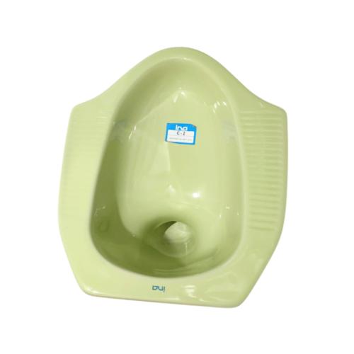 50 CM x 42 CM x 23 CM / INA Kloset Jongkok Toilet Hijau Keramik