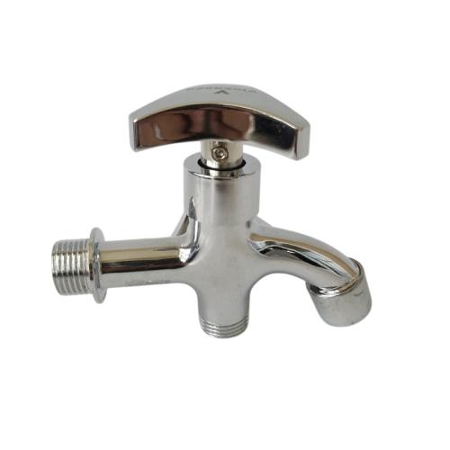 1/2 IN / VINCENZO Kran Air Cabang Double Shower Mesin Cuci Stainless