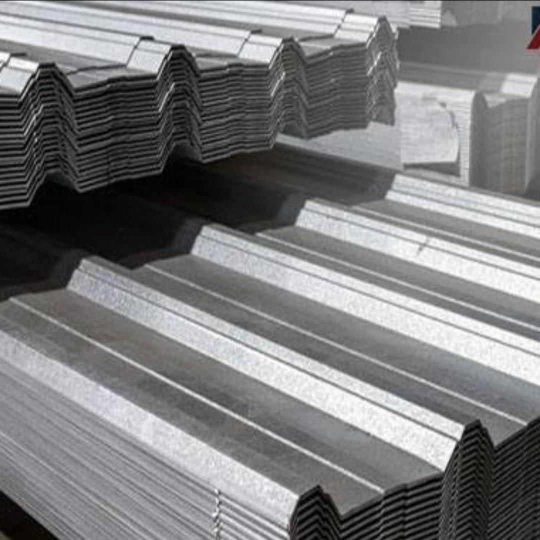 0.3 MM x 75 CM x 6 M / TM Spandek Galvalum Gelombang Besar Lembar