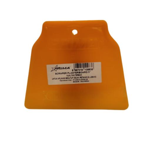 5 IN / PRIMA Sekrap Daun Kape Scrapper Cat Perata Acian Plastik PVC