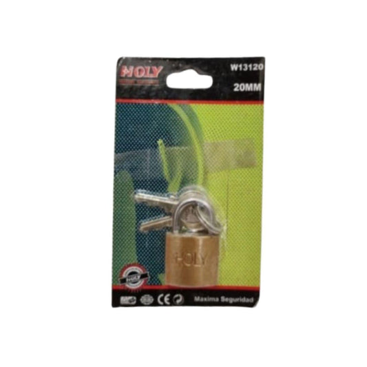 20 MM / HOLY W13120 Gembok Pintu Pagar Padlock Anti Maling Leher Pendek