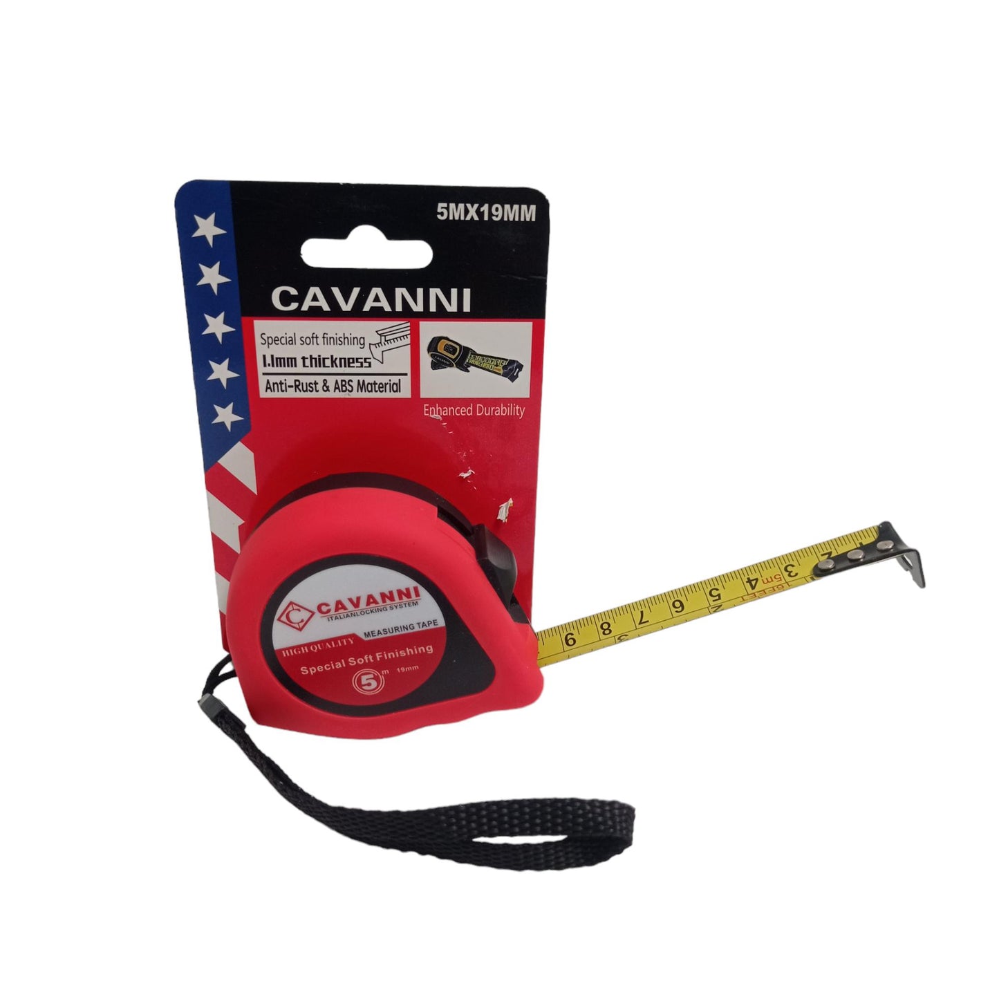 5 M / CAVANI Meteran Alat Ukur Tukang Bangunan Measuring Tape
