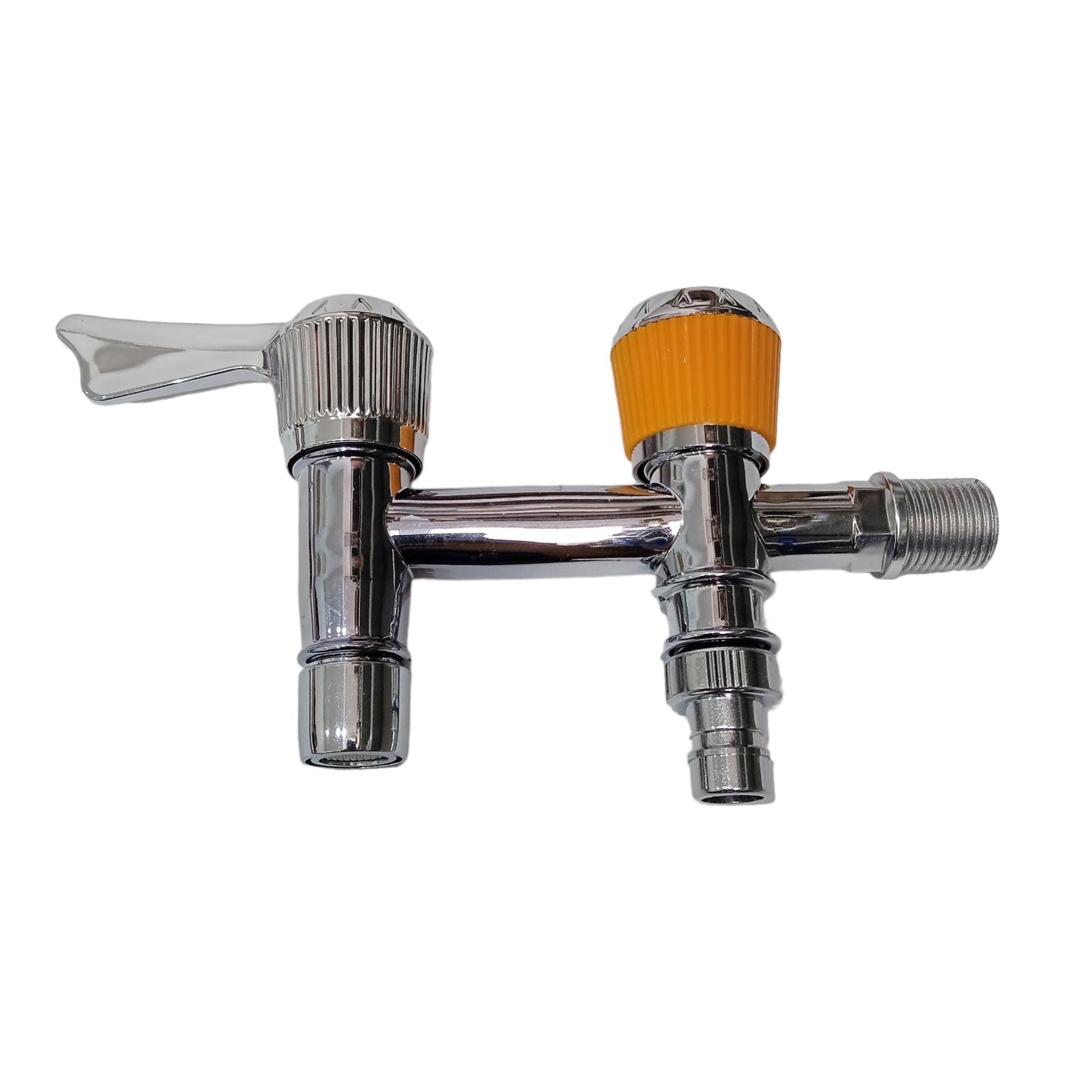 1/2 IN / DASHAYU Kran Air Cabang Double Shower Mesin Cuci PVC