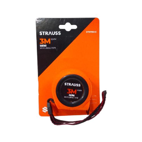 3 M / STRAUSS Meteran Alat Ukur Tukang Bangunan Measuring Tape