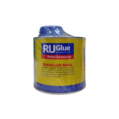400 ML / RUGLUE Lem Pipa Paralon Fitting Plastik PVC Kaleng