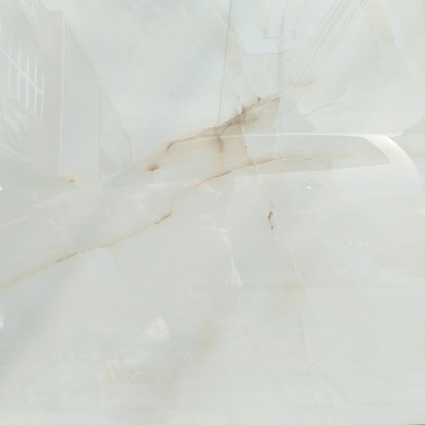 60 CM x 120 CM / SERENITY HIMALAYA BEIGE Granit Dinding Kamar Mandi Glossy Dus