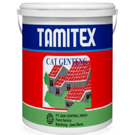 20 KG / TAMITEX STANDARD Cat Genteng Kolam Tembok Roof Paint Pail
