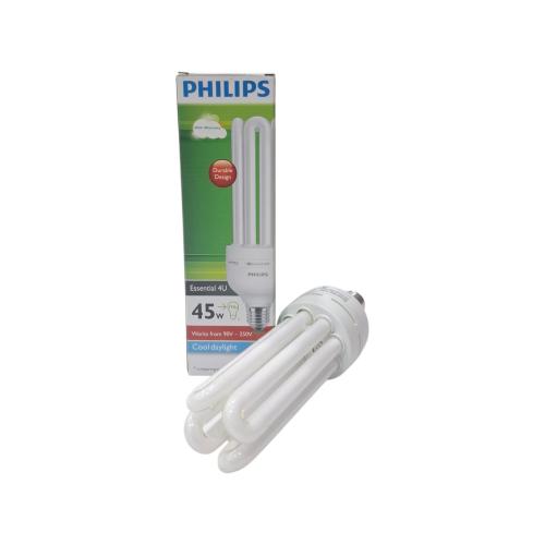 45 WATT / PHILIPS Essentials Lampu Bohlam Jari Tube Putih
