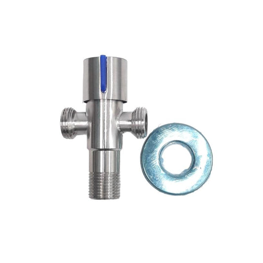 1/2 IN / SUS 304 Stop Kran Air Cabang Tee Shower Kloset Stainless