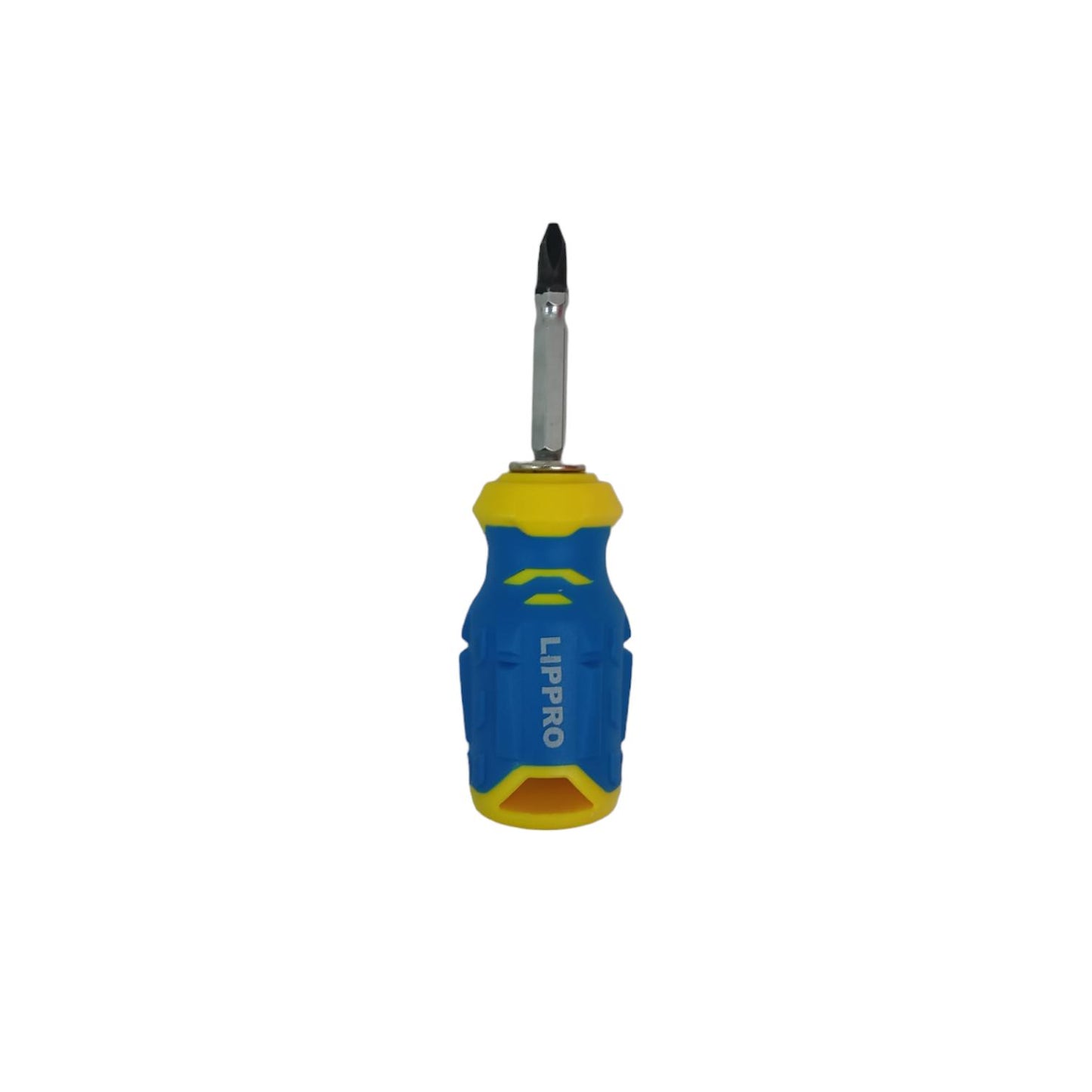 1.5 IN / LIPRO Obeng Screwdriver Two Way Bolak Balik Plus Minus Mini Gagang Karet