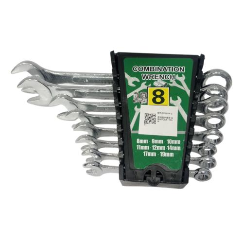 8 MM - 19 MM / SUPERMAN Kunci Ring Pas Kombinasi Combination 8 Pcs Set
