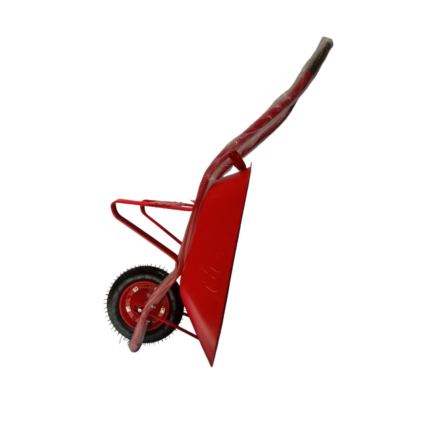 VPR Gerobak Sorong Pasir Proyek Cor Semen 1 Roda Ban Hidup Merah Set