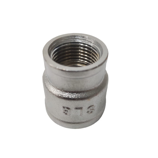 1/2 IN x 3/4 IN / SLG Verlop Sok Drat Dalam Faucet Socket Fitting Pipa Stainless