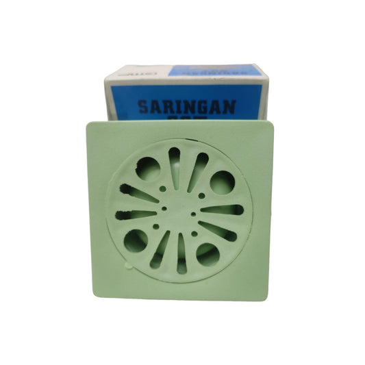 4 IN / GMP Saringan Got Leher Panjang Floor Drain PVC Hijau