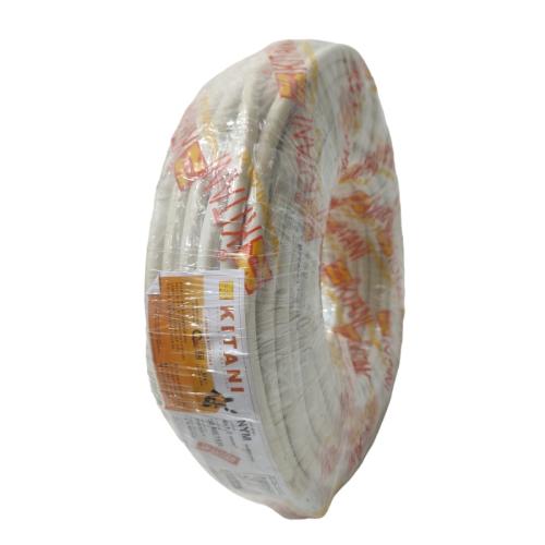4 INTI x 1.5 MM x 50 M / KITANI NYM Tunggal Kabel Tembaga SNI Putih Roll