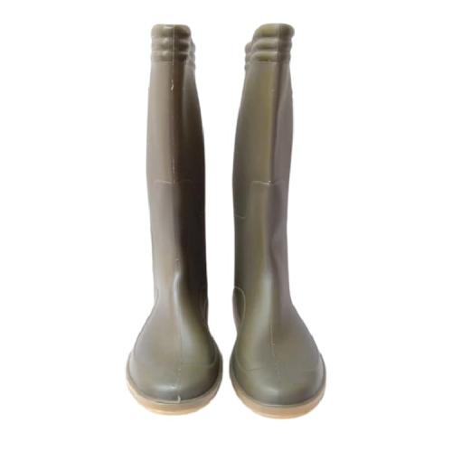 NO 42 / ANDO Sepatu Boot Kebun Pabrik Proyek Safety Karet Hijau Set