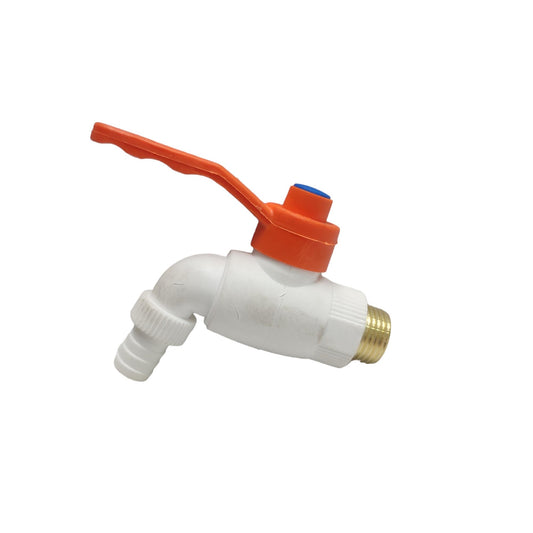 1/2 IN / TURKEY Kran Air Tembok Taman Kamar Mandi Plastik PVC