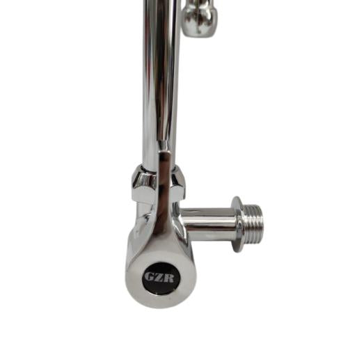 1/2 IN / GZR Kran Angsa Fleksibel Sink BCP Tembok Stainless