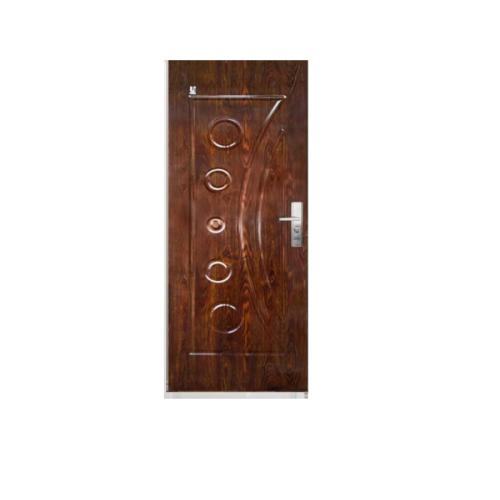 4 CM x 80 CM x 210 CM / FORTRESS URBAN 80.03 SINGLE Pintu Kamar Mandi Baja Coklat Set