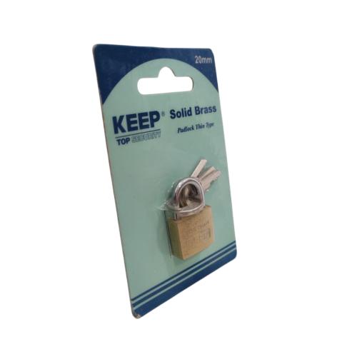 20 MM / KEEP Gembok Pintu Pagar Padlock Anti Maling Leher Pendek