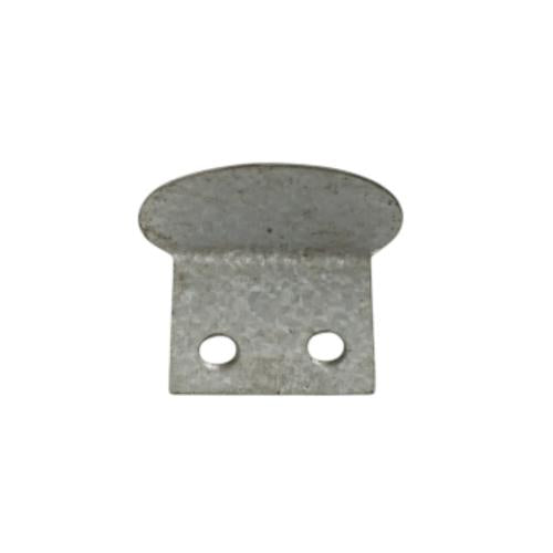 TM Klem Siku L Plat Penjepit Penahan Kaca Cermin Besi Chrome Biji