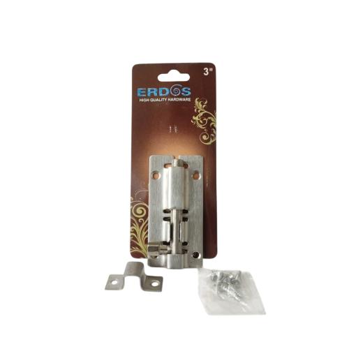 3 IN / ERDOS Grendel Kunci Slot Pintu Jendela Stainless